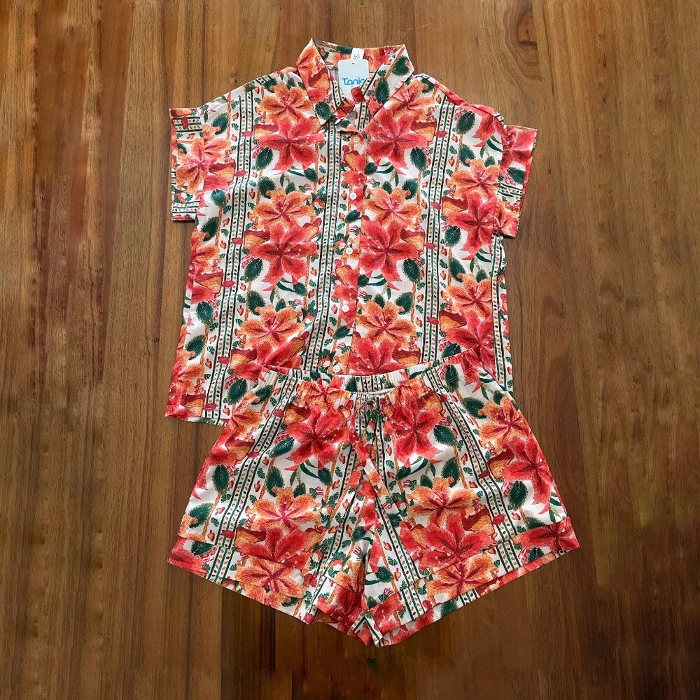 Women Elegant Pajama/Loungewear Short Set